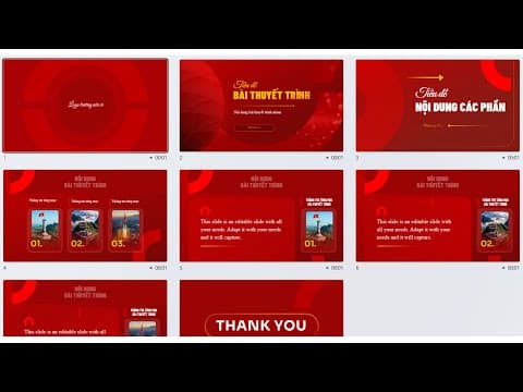 Morph Chuyên Đề Báo Cáo - Slide Thuyết Trình Chuyển Cảnh Mượt Mà, Chuẩn Học Thuật