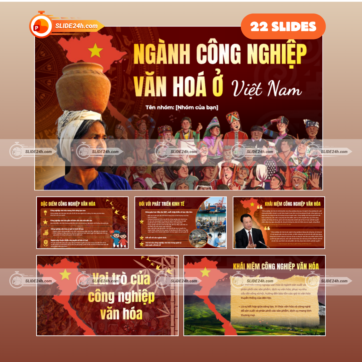 Slide Ngành Công Nghiệp Văn Hóa Ở Việt Nam – Cơ Hội, Thách Thức Và Giải Pháp