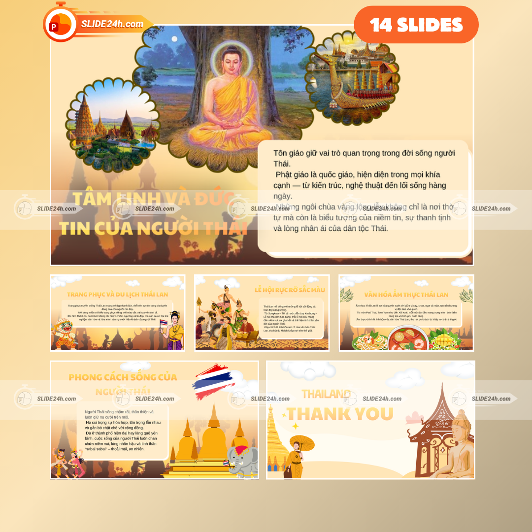 Slide Văn Hóa Thái Lan - Khám Phá Bản Sắc Văn Hóa Đặc Trưng Của Đất Nước Thái Lan