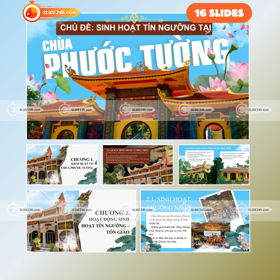 Slide Chùa Phước Tường Thủ Đức – Lịch Sử, Kiến Trúc Và Hoạt Động Phật Giáo