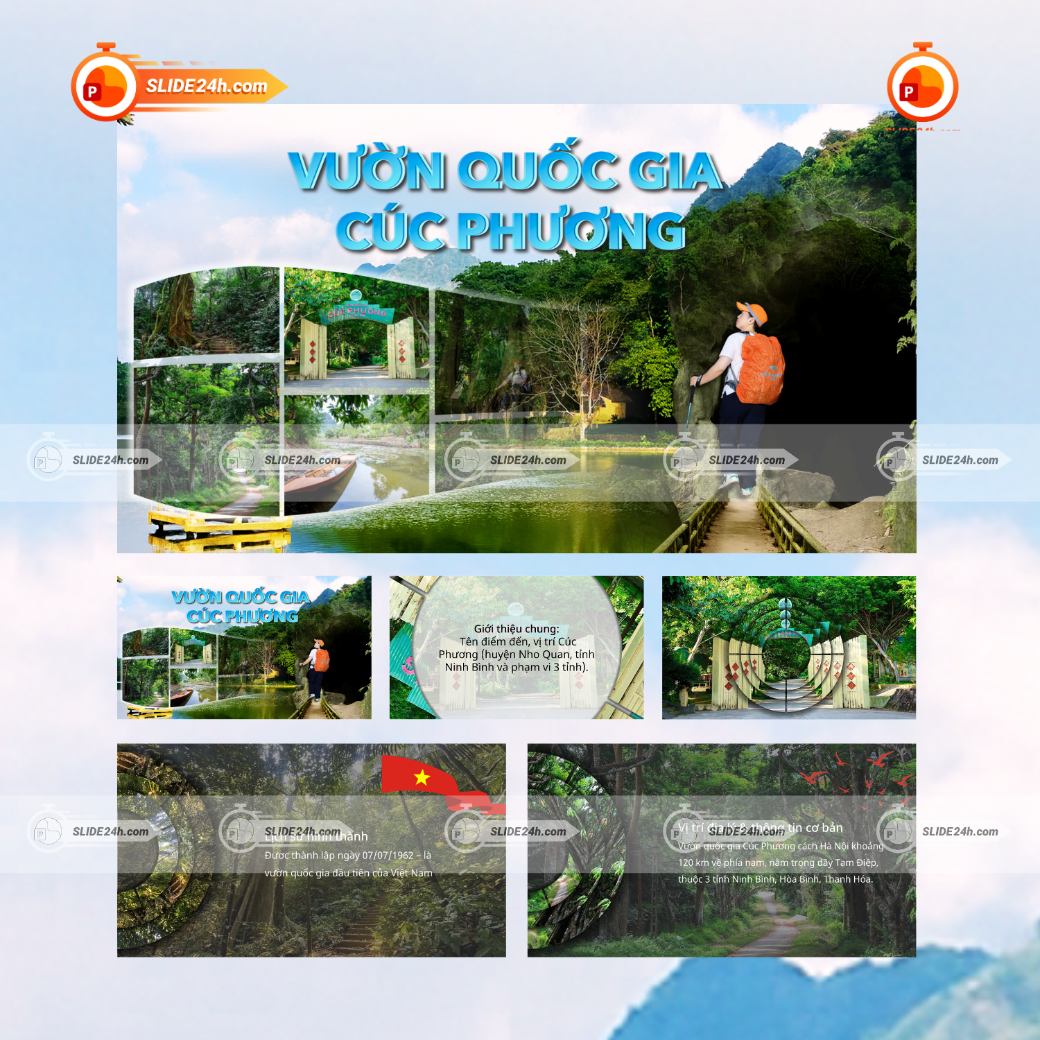 Slide Vườn Quốc Gia Cúc Phương - Khu Rừng Nhiệt Đới Cổ Xưa Nhất Việt Nam