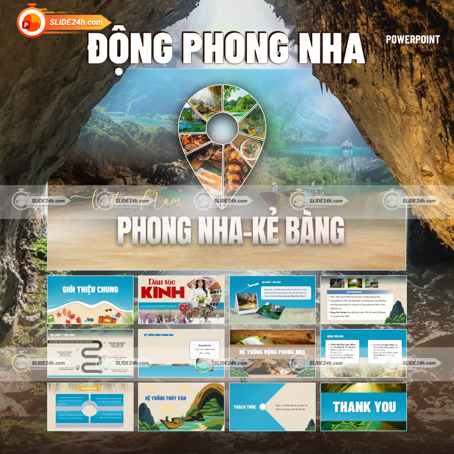 Slide Phong Nha - Kẻ Bàng