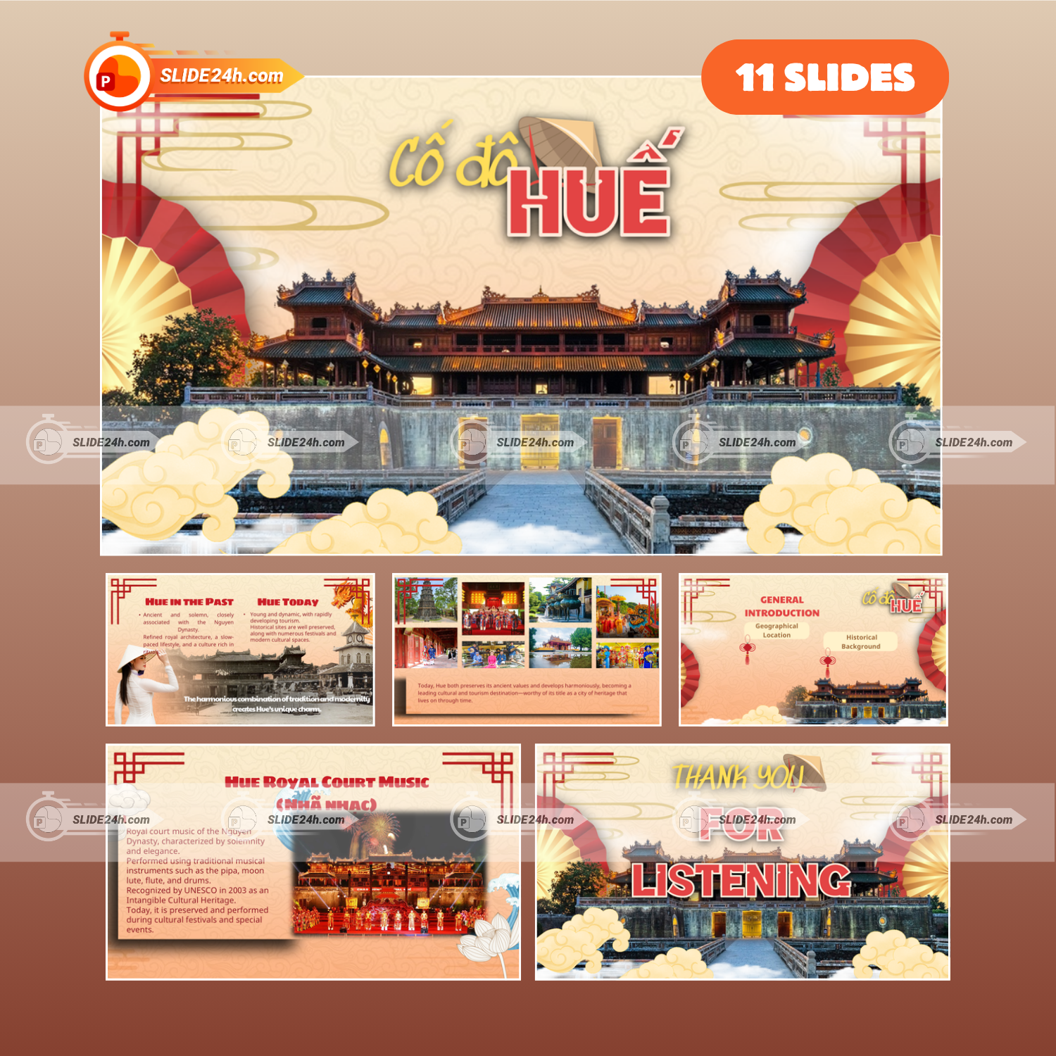 Slide Cố Đô Huế – Thành Phố Di Sản Văn Hóa Nổi Bật Nhất Việt Nam