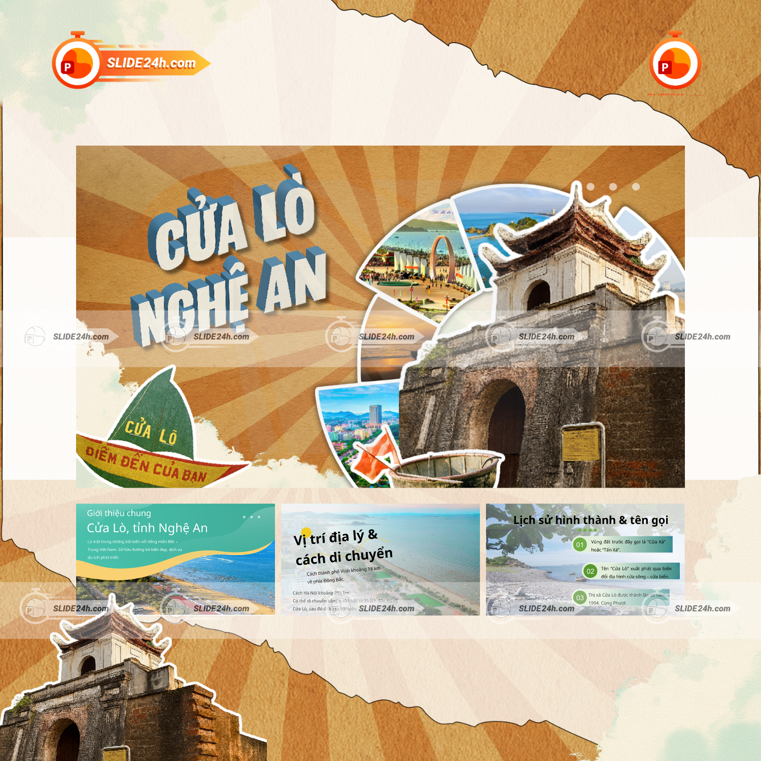 Slide Cửa Lò Nghệ An - Vẻ Đẹp Biển Trời Giữa Lòng Xứ Nghệ thumbnail