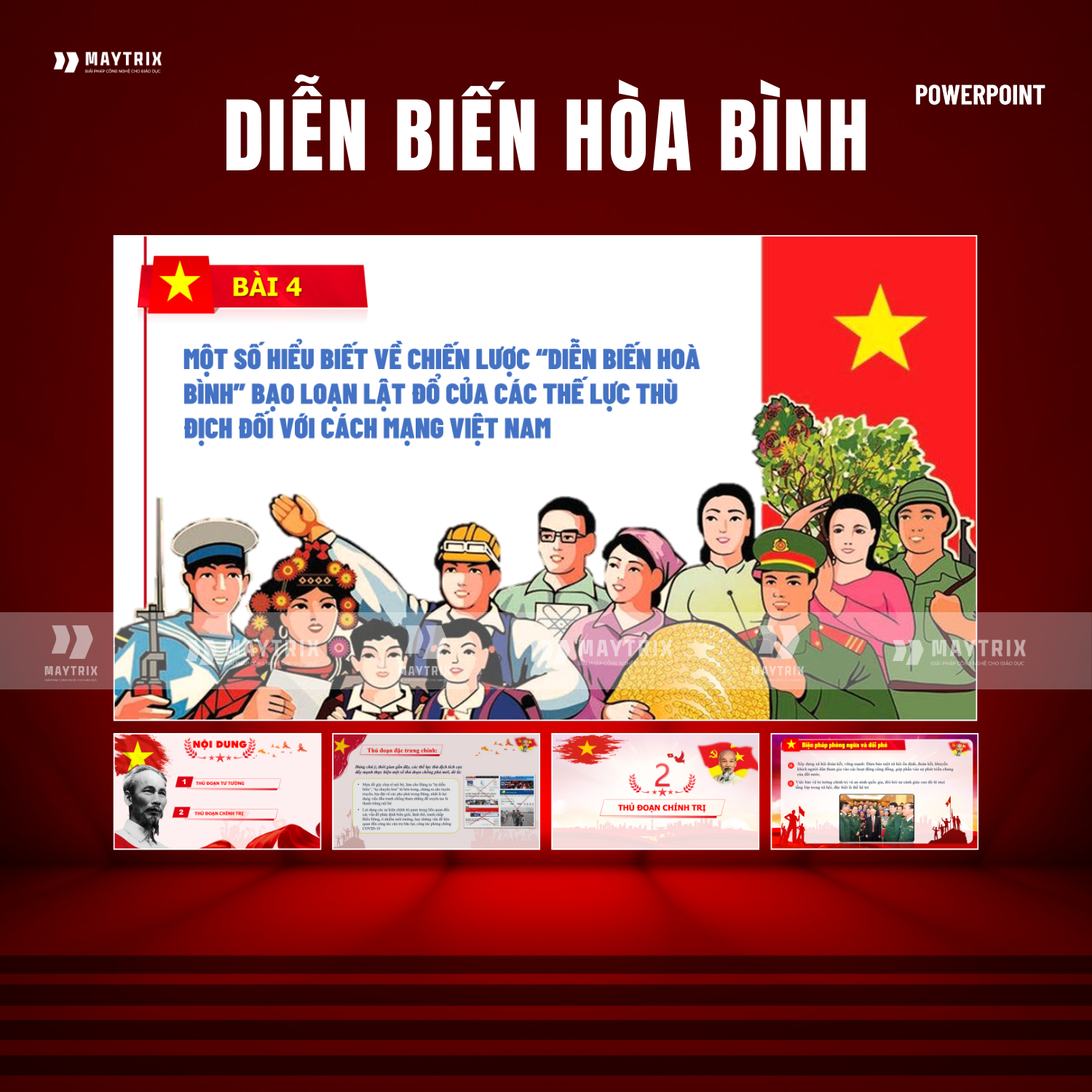 Slide Chiến Lược Diễn Biến Hòa Bình Bạo Loạn Lật Đổ thumbnail