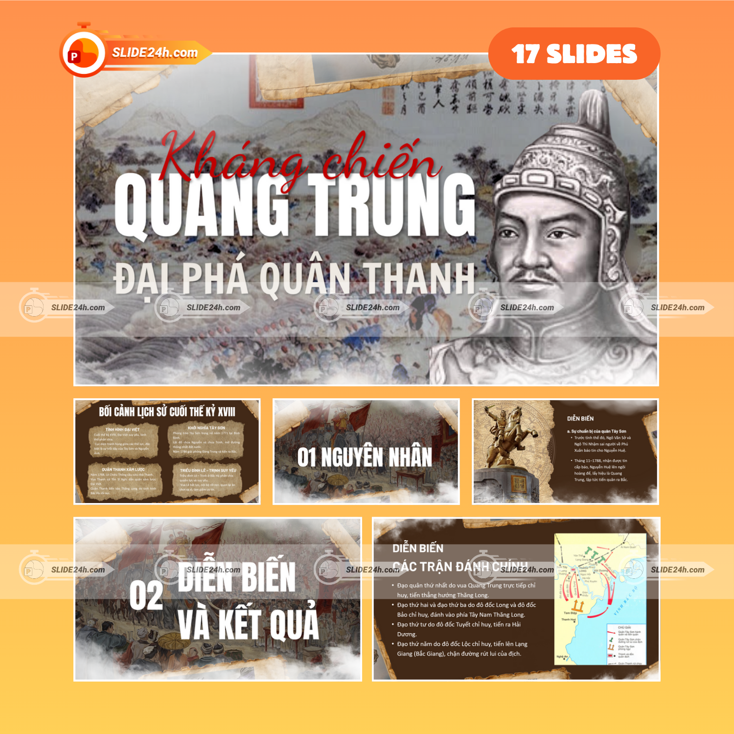 Slide Kháng Chiến Chống Quân Thanh – Chiến Thắng Ngọc Hồi Đống Đa thumbnail