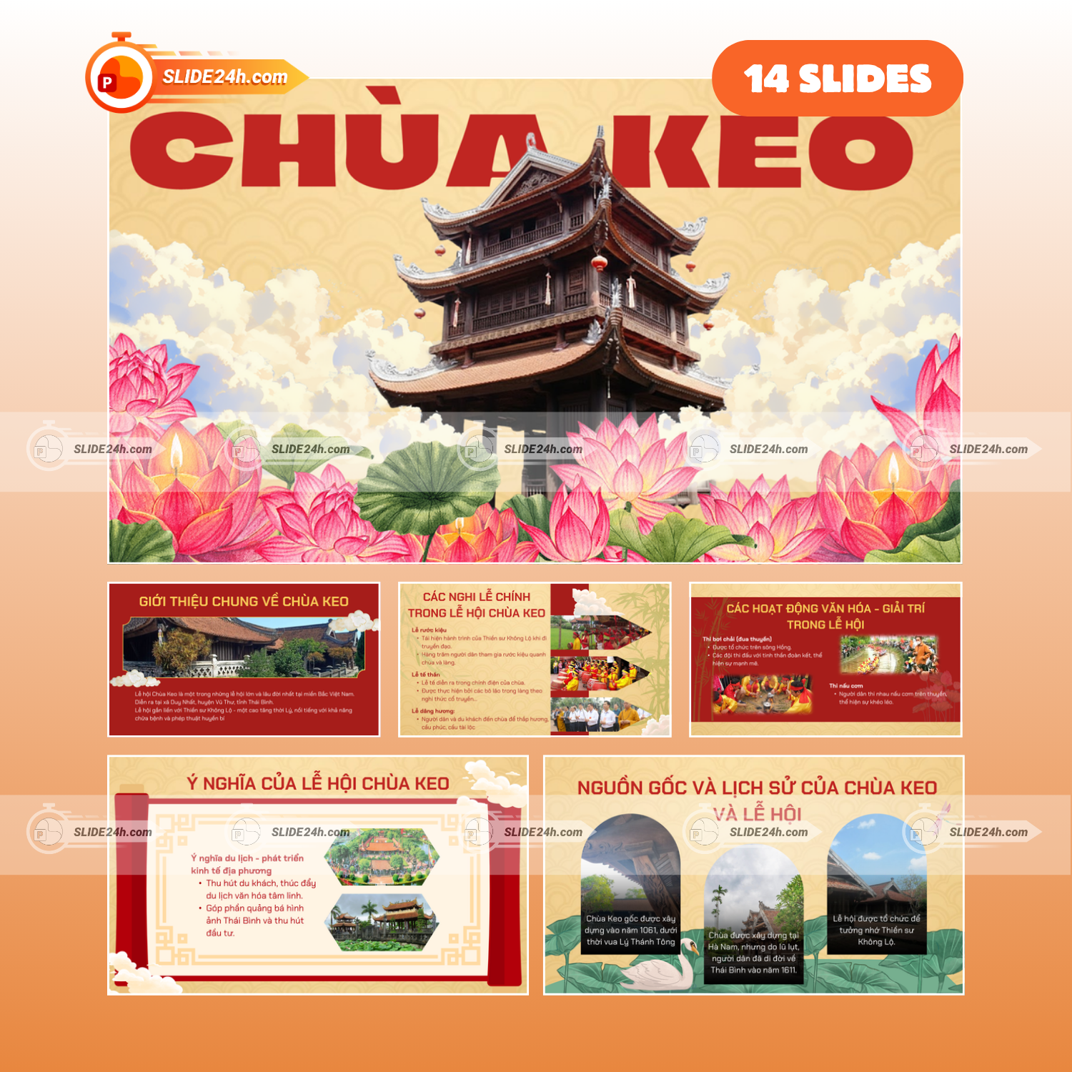 Slide Chùa Keo – Tìm Hiểu Kiến Trúc Và Lễ Hội Chùa Keo Thái Bình