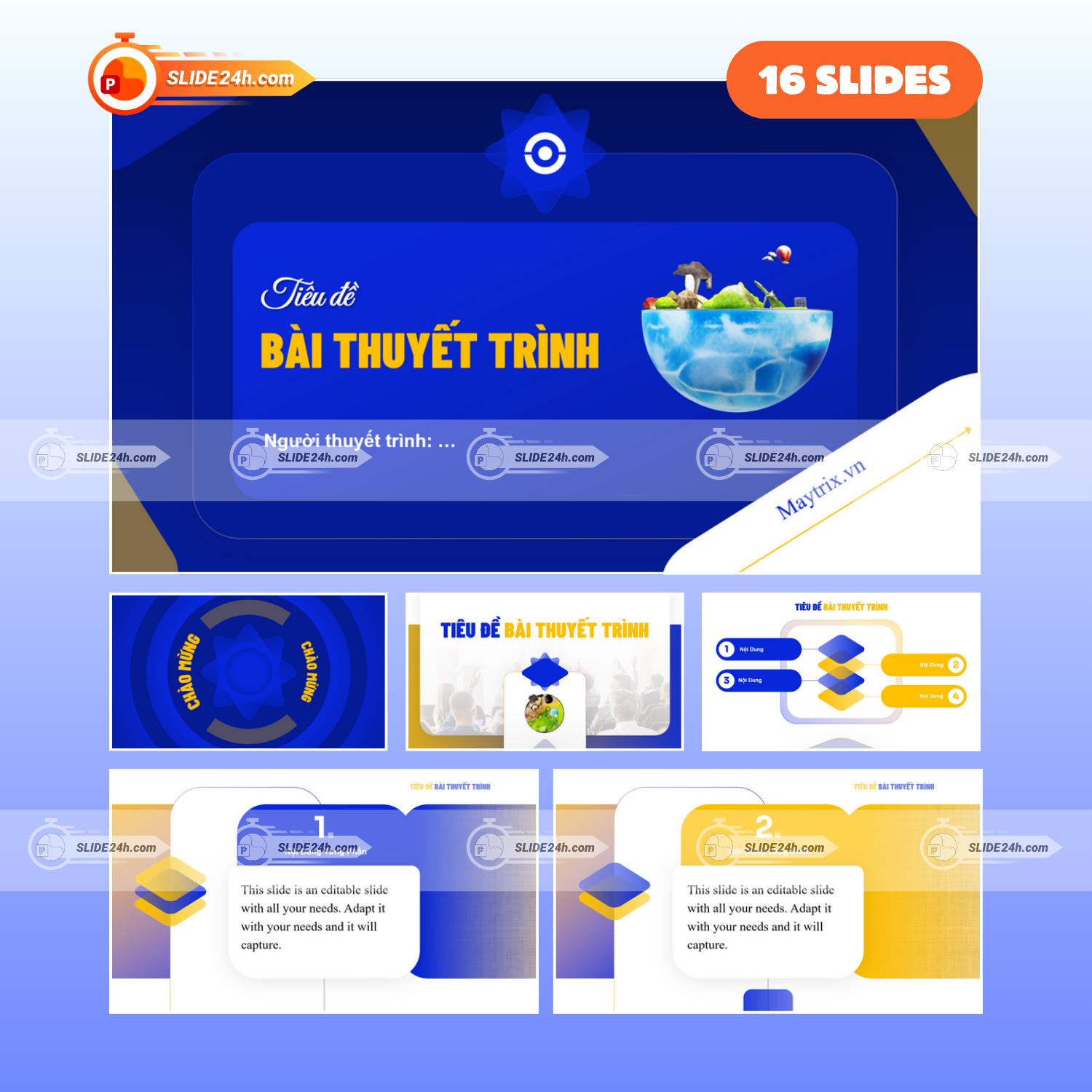Morph Chuyên Đề Học Thuật – Slide Thuyết Trình Chuẩn Học Thuật, Mượt Mà Dễ Tùy Chỉnh thumbnail