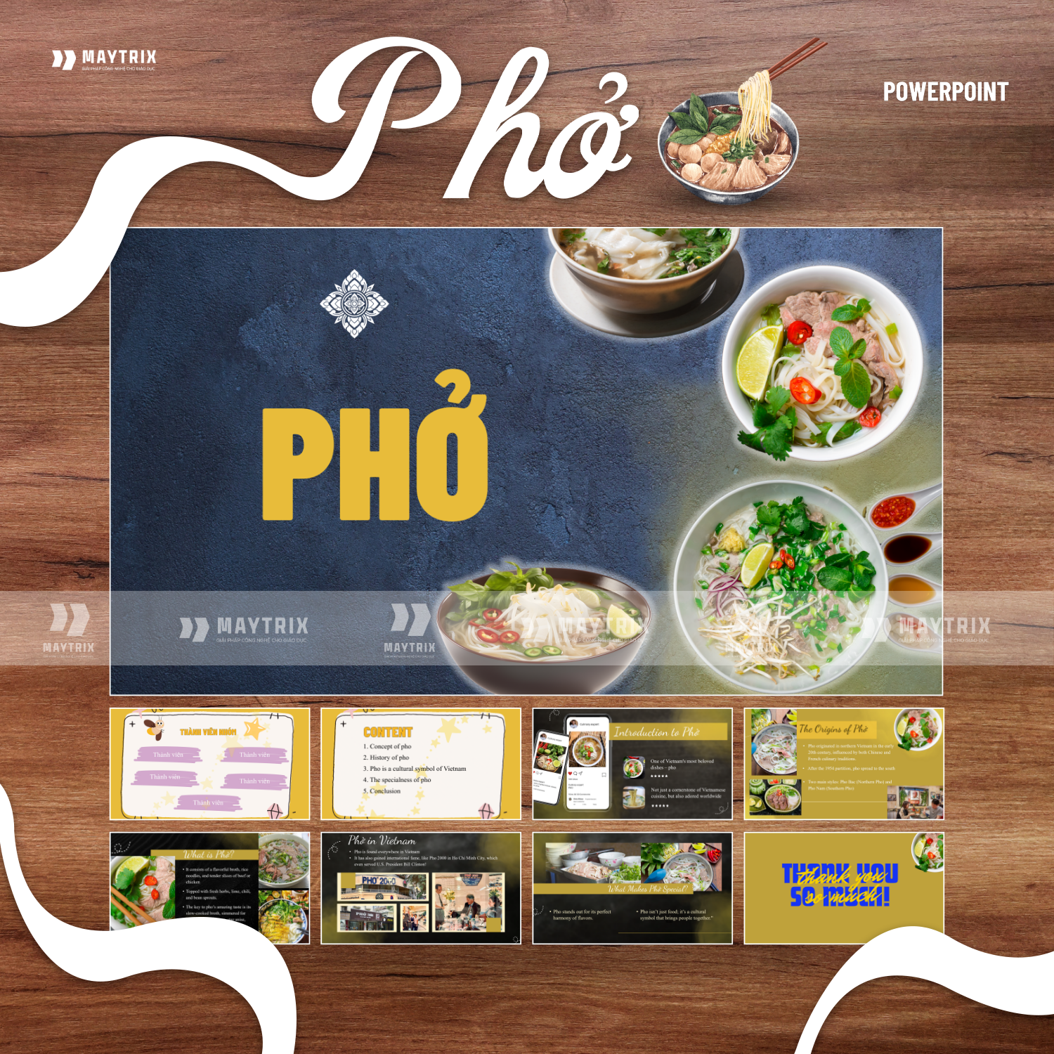 Slide Phở Việt Nam – Món Ăn Quốc Hồn Quốc Túy Của Dân Tộc thumbnail