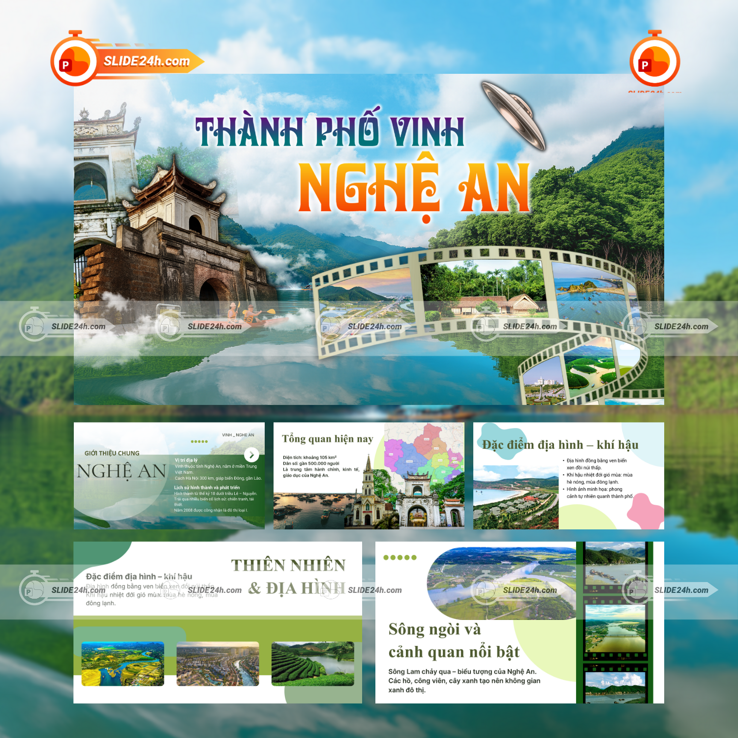 Slide Thành Phố Vinh - Trung Tâm Kinh Tế Văn Hóa Nghệ An thumbnail