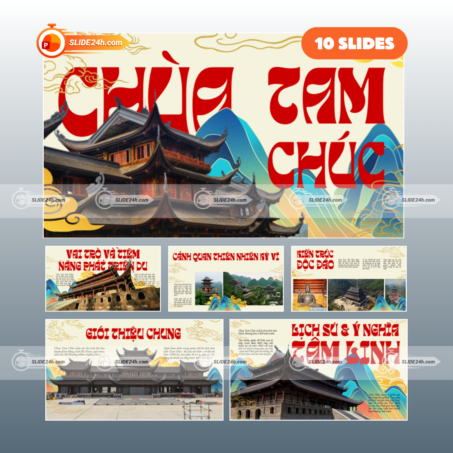 Slide Chùa Tam Chúc – Điểm Hành Hương Tâm Linh Hàng Đầu Việt Nam thumbnail