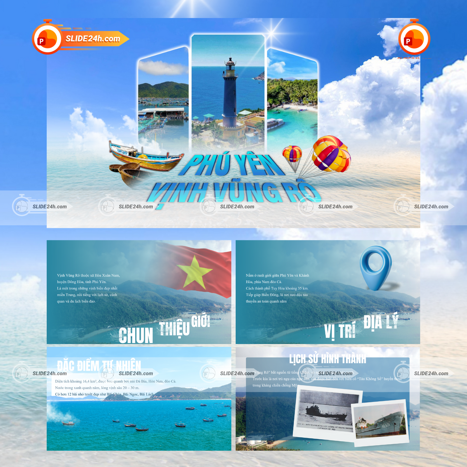 Slide Vịnh Vũng Rô - Vẻ Đẹp Bình Yên Giữa Biển Trời Phú Yên thumbnail
