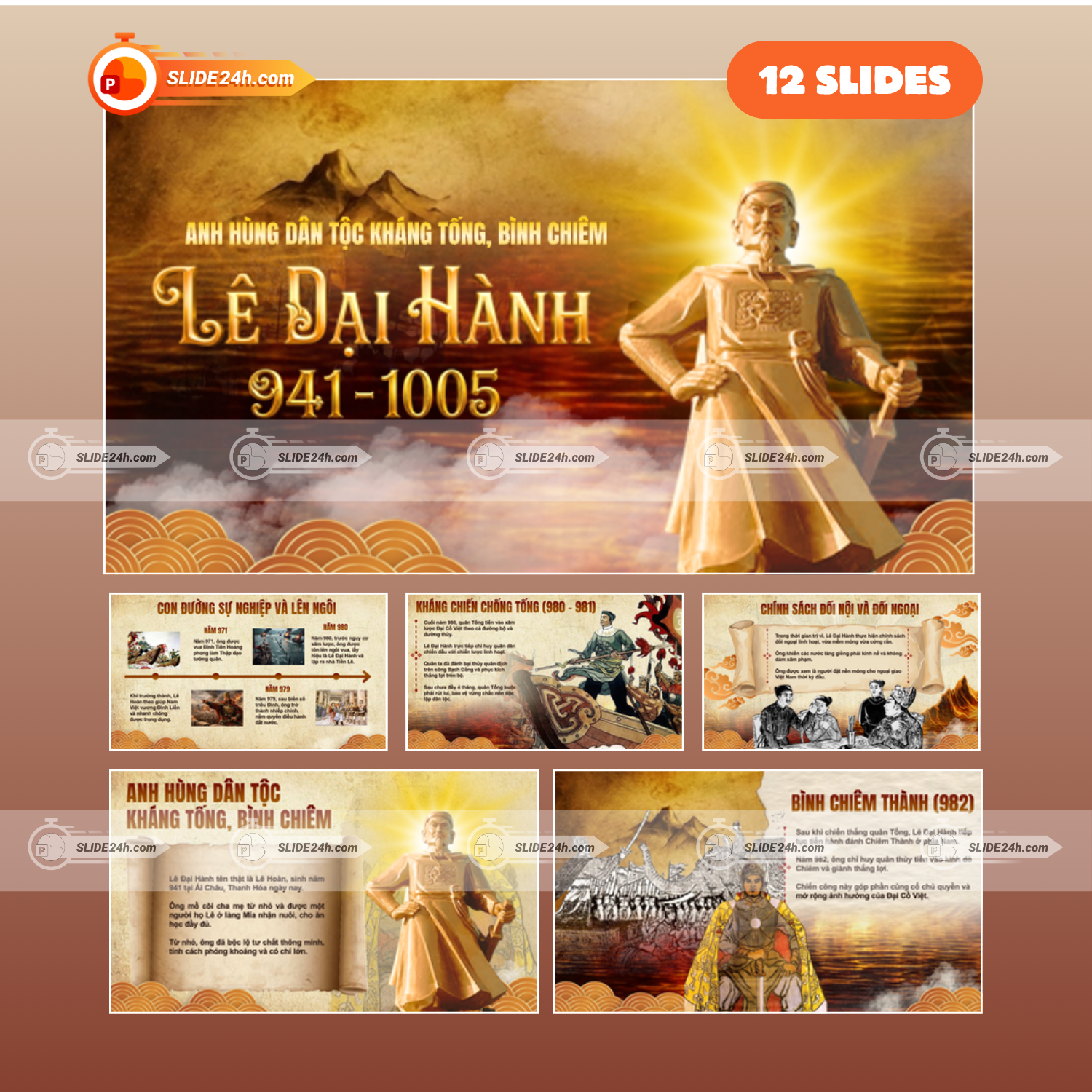 Slide Lê Đại Hành – Cuộc Đời, Sự Nghiệp Và Công Lao Giữ Nước