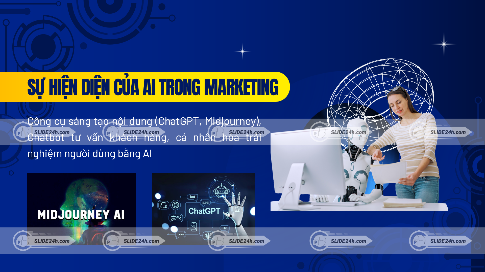 AI xuất hiện trong Marketing