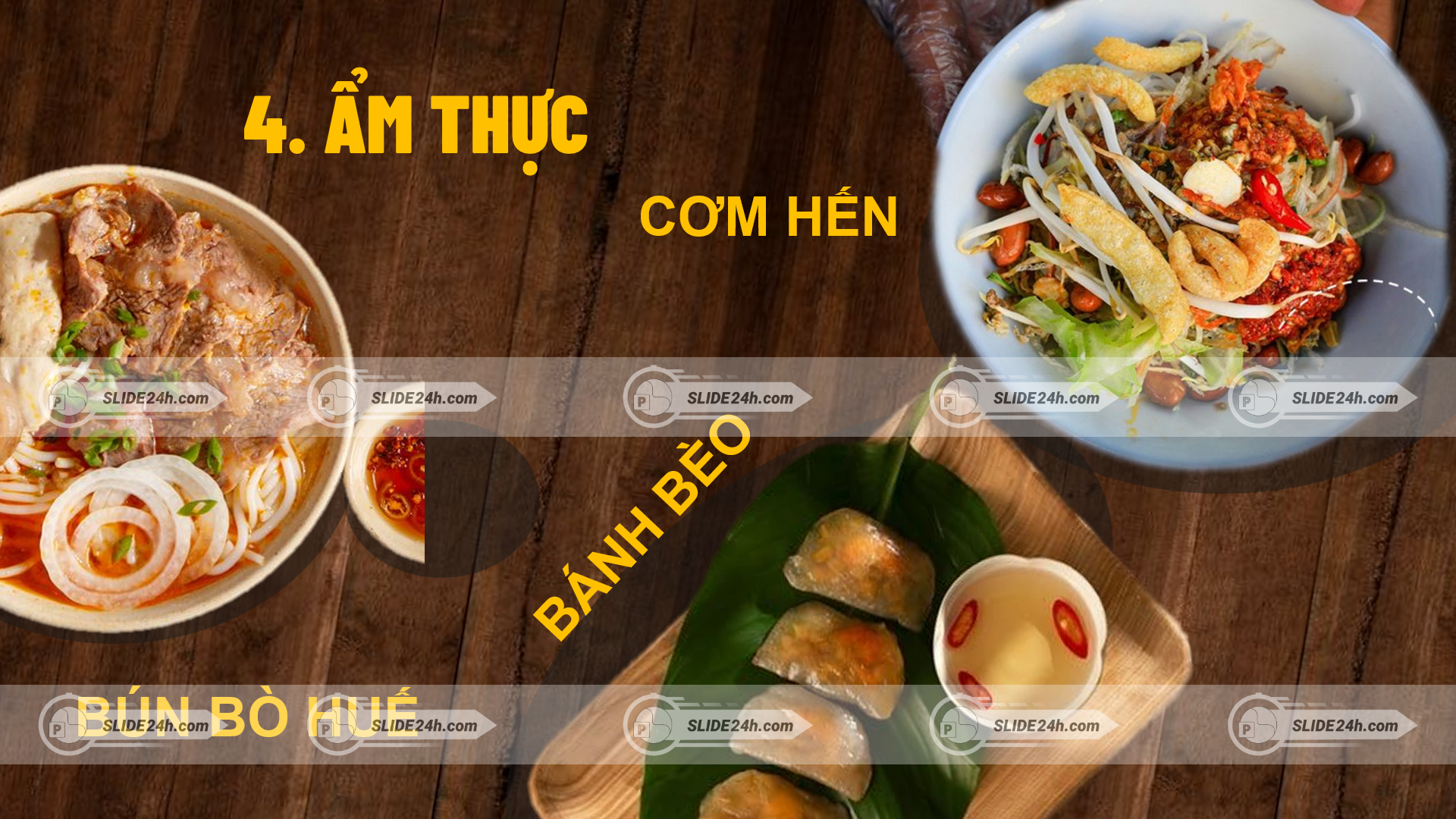 Ẩm thực đặc sắc của thành phố Huế
