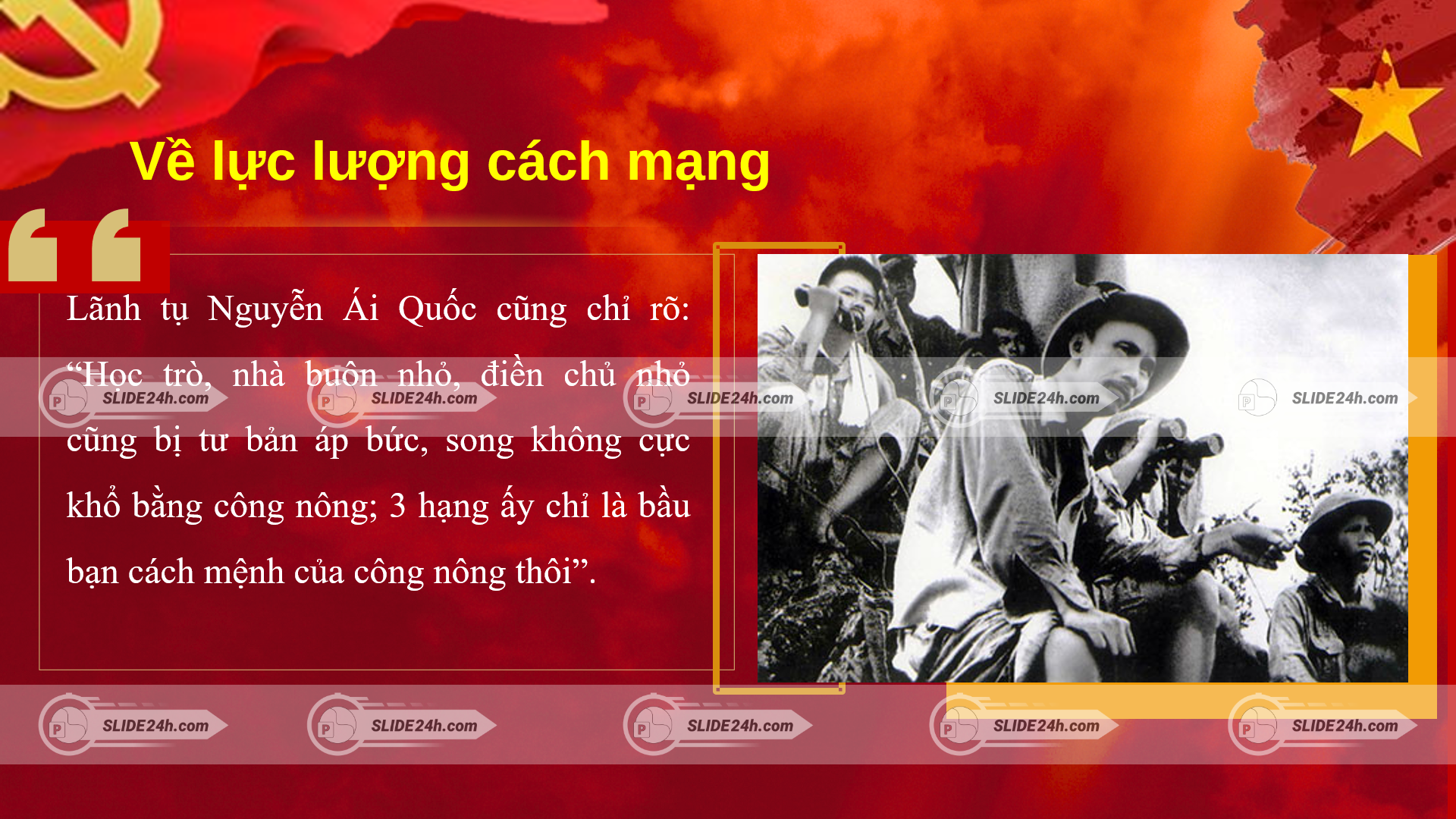 Bàn về lực lượng cách mạng 