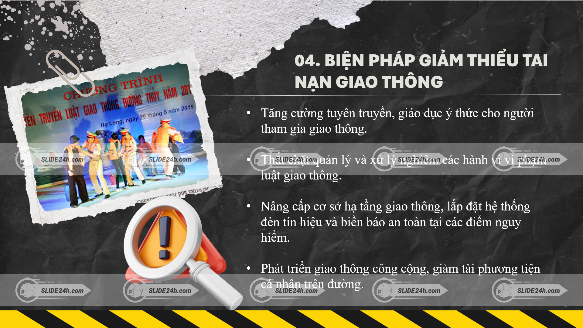 biện pháp giảm thiểu tai nạn giao thông nâng cao ý thức và cải thiện hạ tầng giao thông
