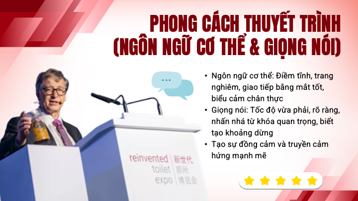 bill gates thuyết trình tại reinvented toilet expo