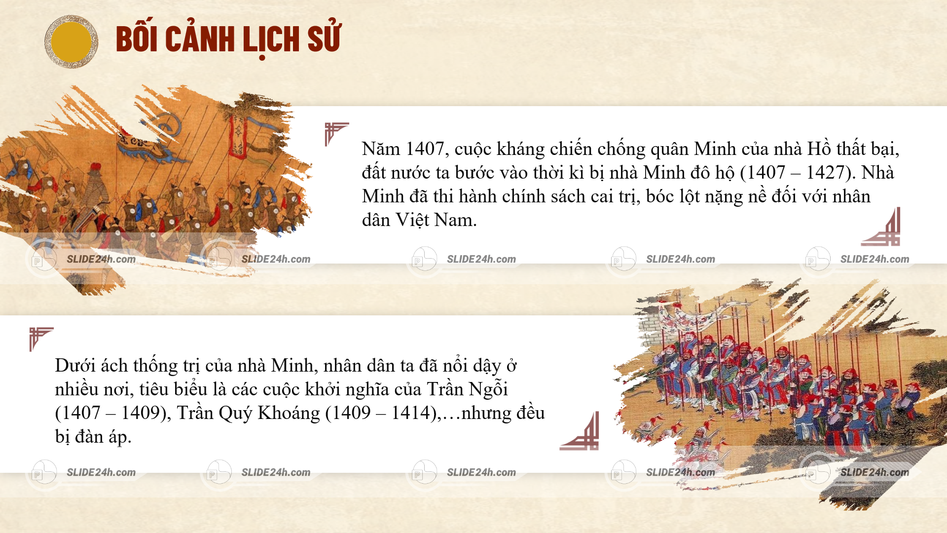 Bối cảnh lịch sử thế kỷ XV