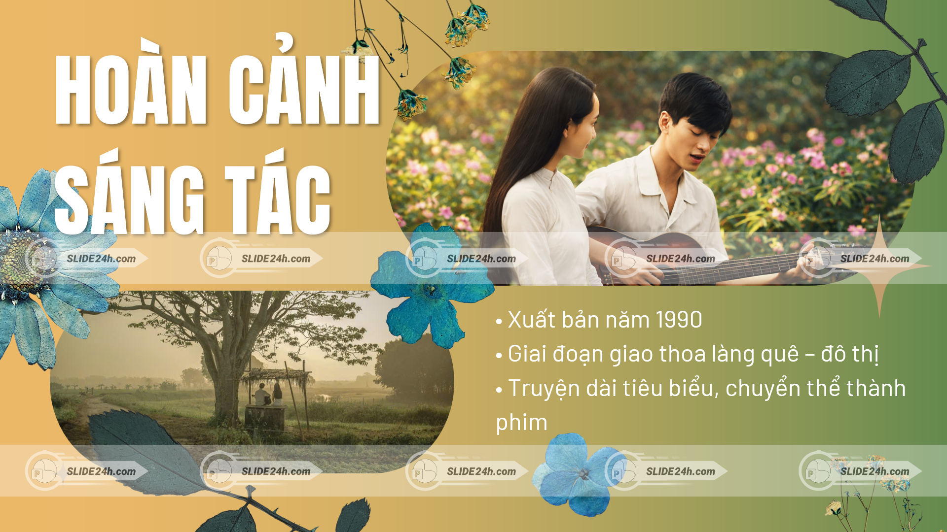 Bối cảnh ra đời của Mắt Biếc và dấu ấn của tác phẩm trong văn học Nguyễn Nhật Ánh.