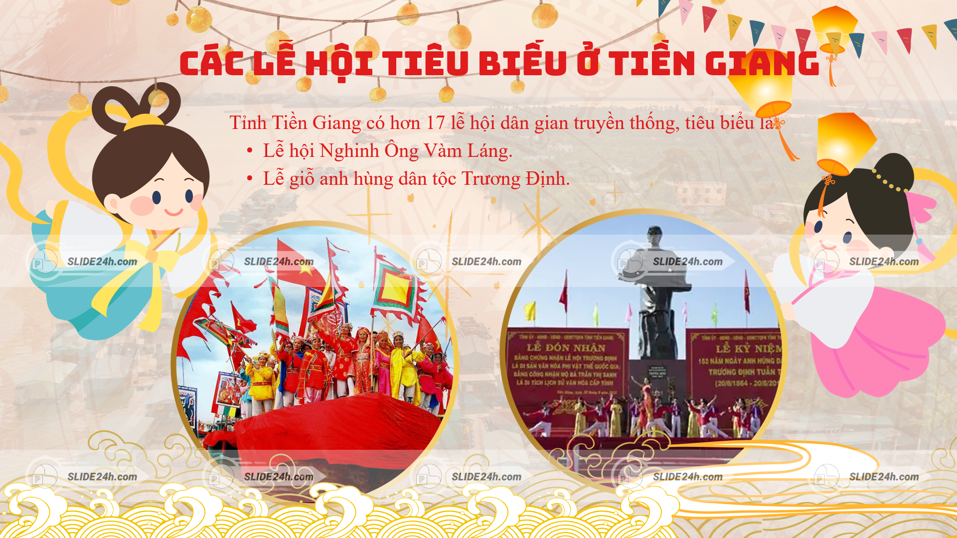 Các lễ hội văn hóa dân gian Tiền Giang