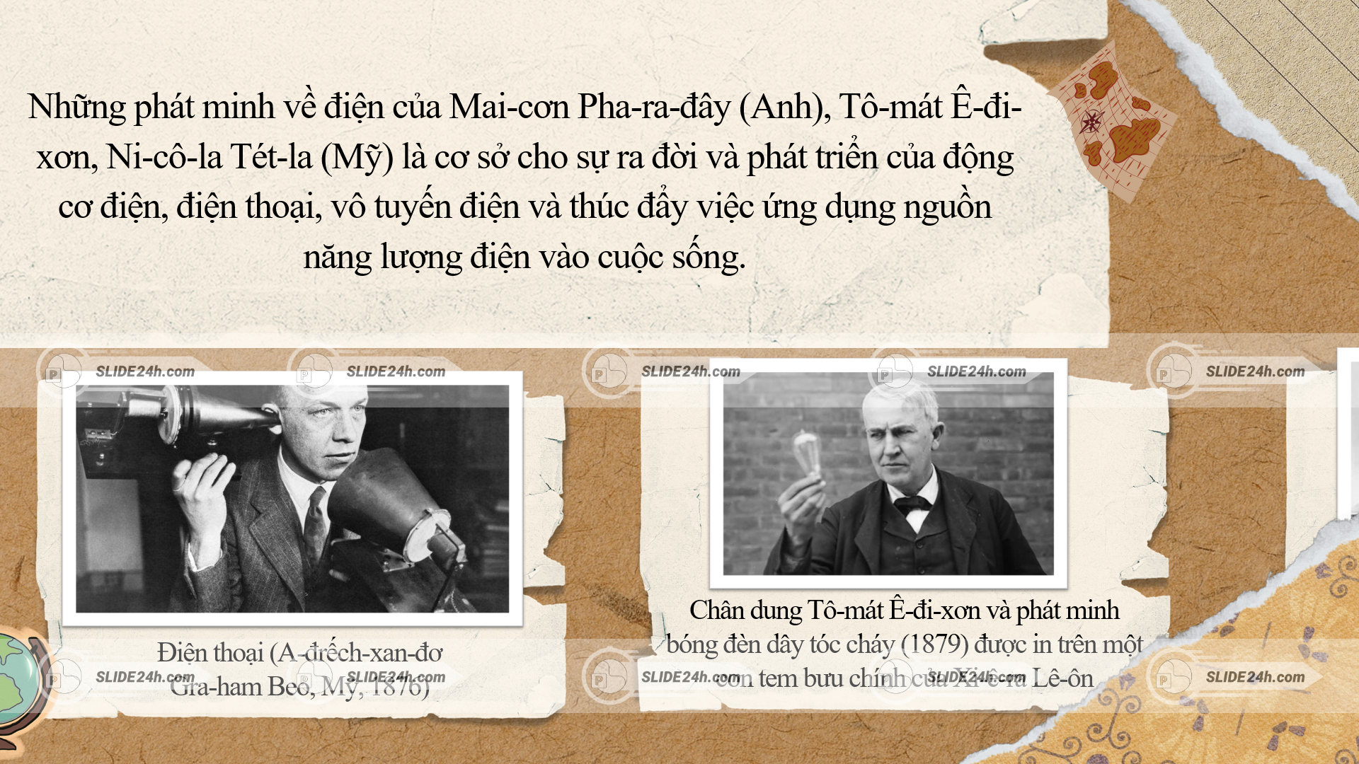 các phát minh về điện của faraday edison tesla trong cách mạng công nghiệp