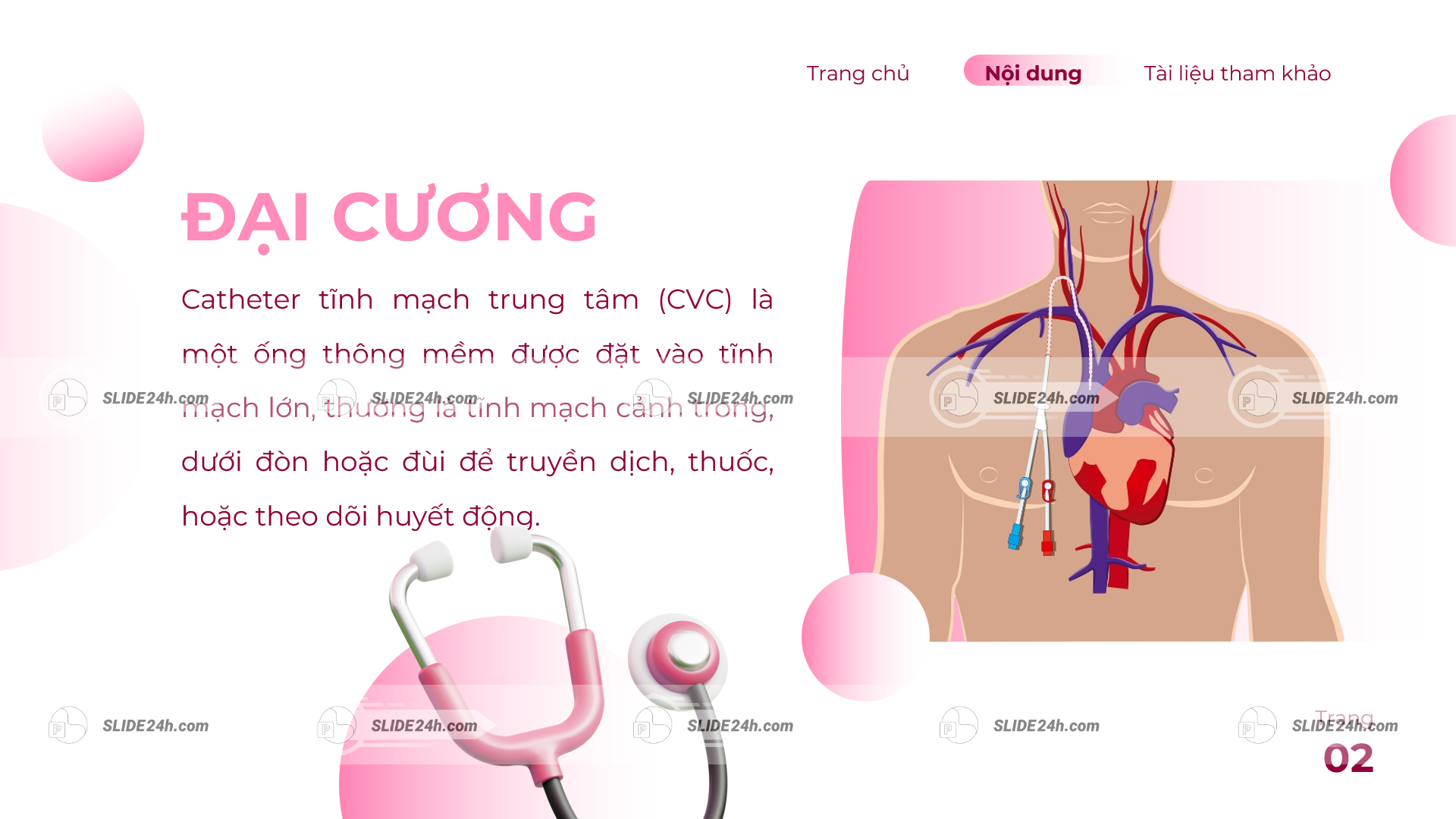 catheter tĩnh mạch trung tâm cvc và vị trí đặt catheter trong cơ thể người