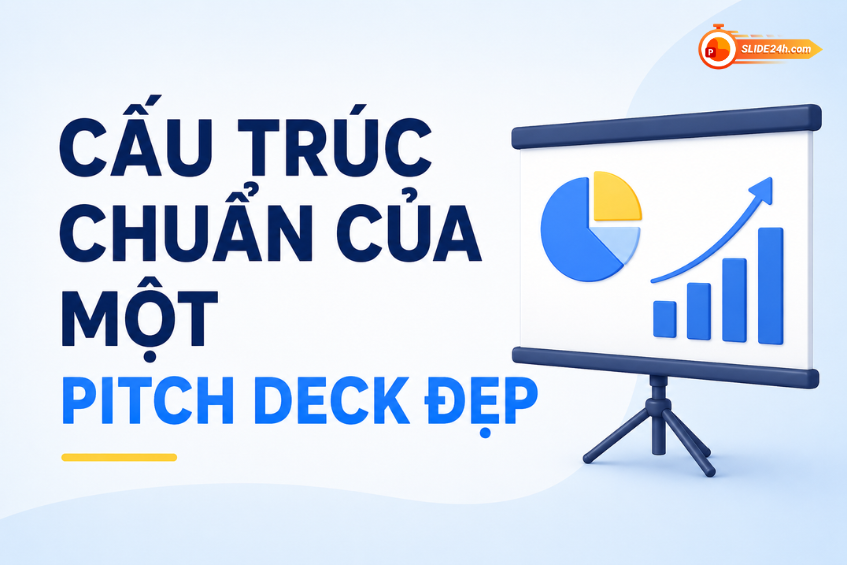 cấu trúc chuẩn của một pitch deck đẹp