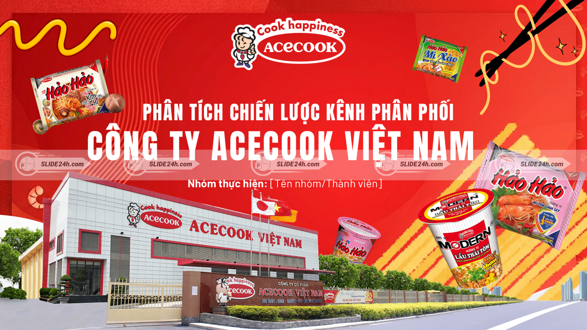 Chiến lược phân phối Acecook Việt Nam.