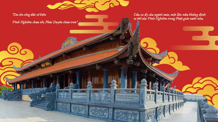 chính điện chùa vĩnh nghiêm uy nghiêm linh thiêng văn hóa tín ngưỡng bắc giang