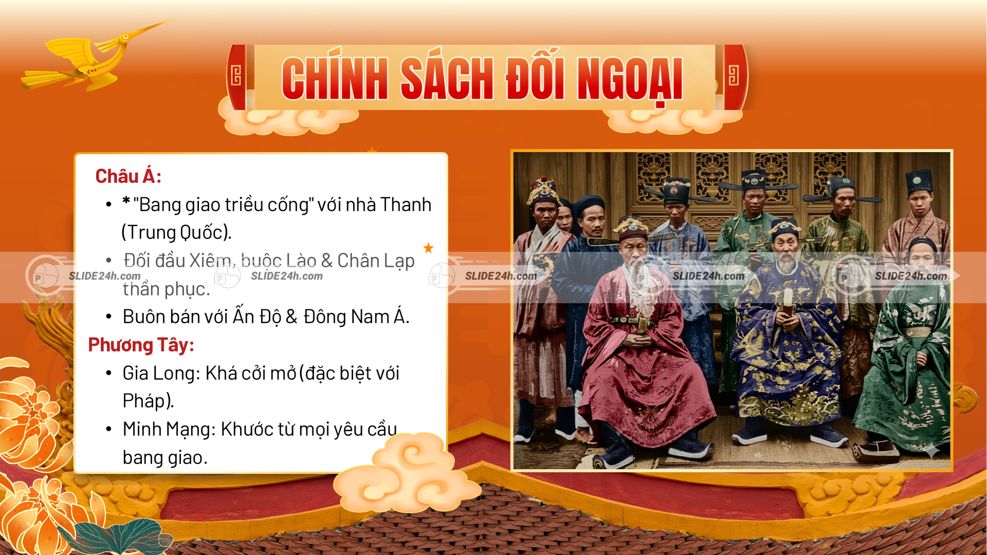 Chính sách đối ngoại của nhà Nguyễn.