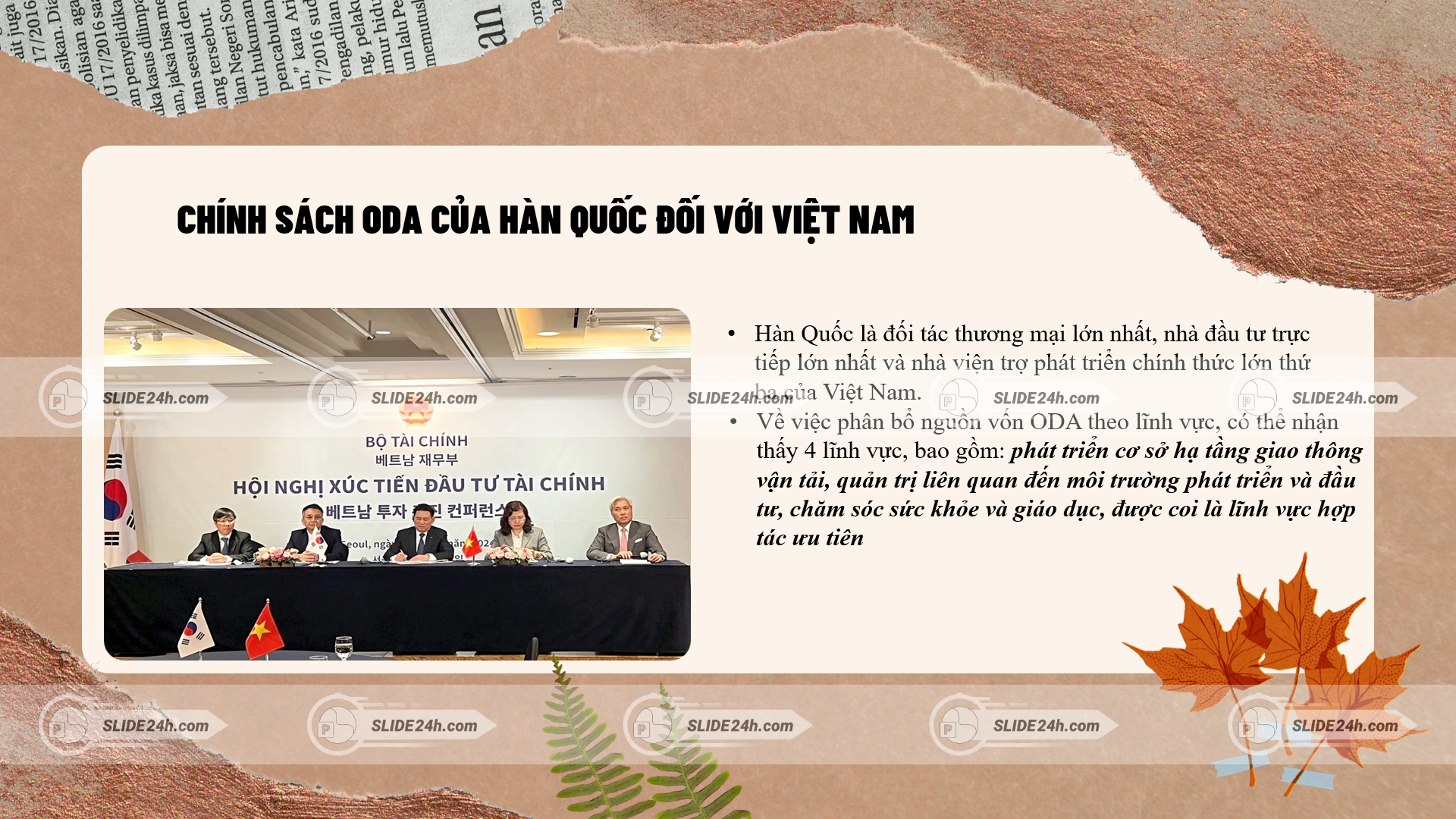 Chính sách ODA trong cơ chế hợp tác ASEAN