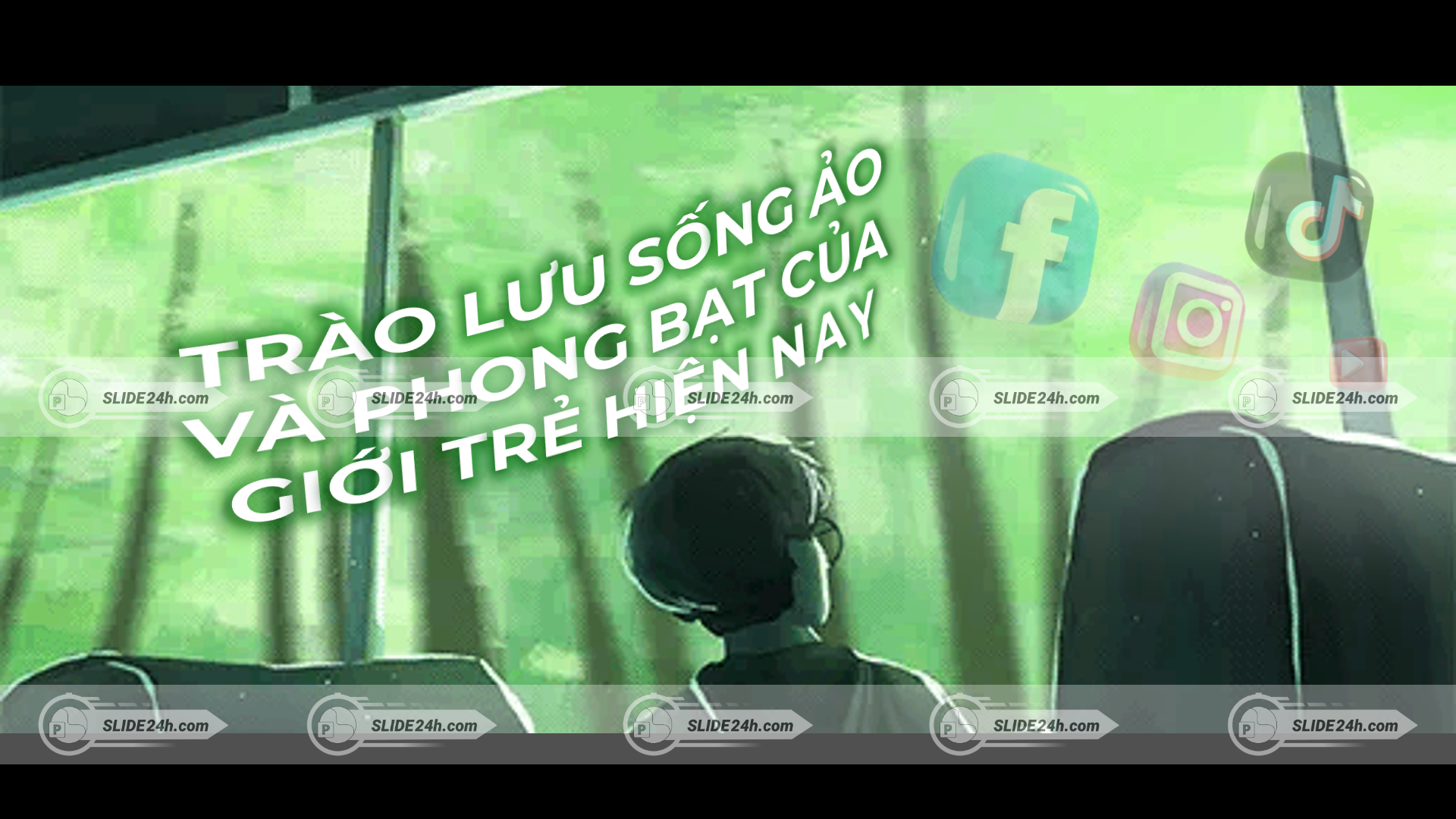 Chủ đề sống ảo trên mạng xã hội và tác động đến giới trẻ hiện nay.
