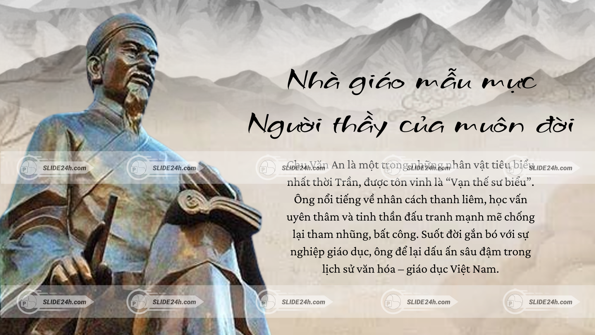 Chu Văn An - Nhà giáo mẫu mực