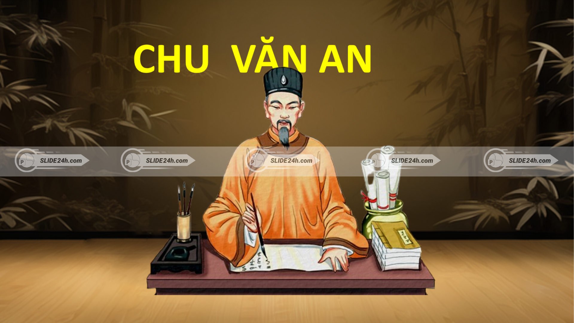 Chu Văn An với vai trò nhà giáo ưu tú, nổi tiếng về nhân cách, triết lý giáo dục.