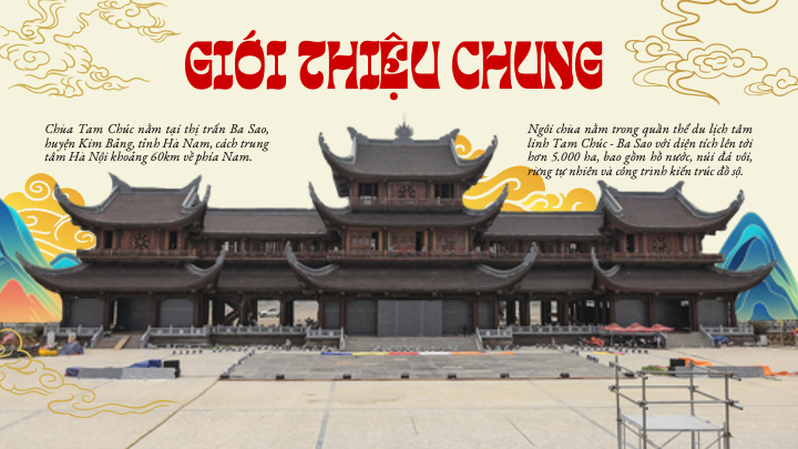 chùa tam chúc hà nam toàn cảnh kiến trúc cổ kính