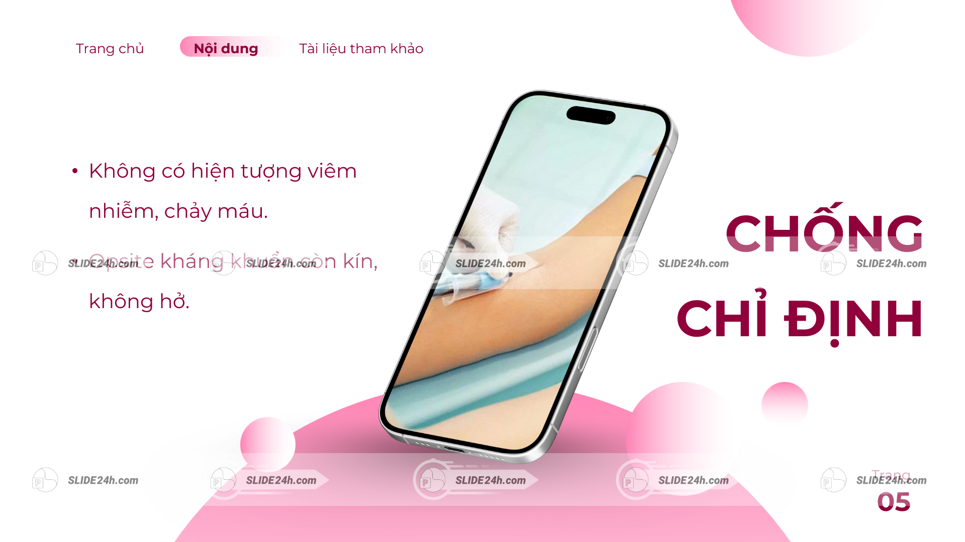 chuẩn bị dụng cụ chăm sóc và thay băng catheter tĩnh mạch trung tâm