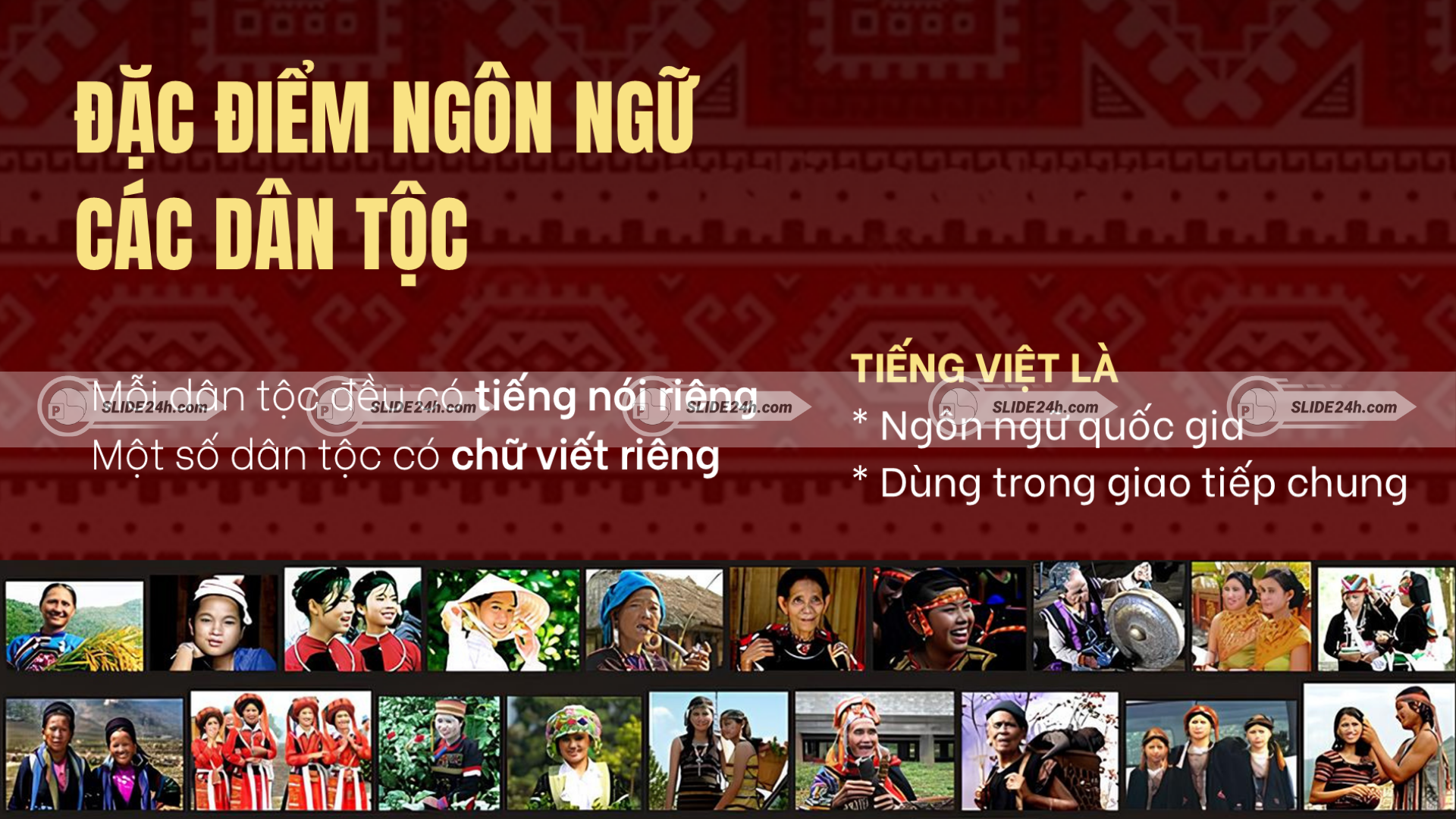 Đặc điểm ngôn ngữ các dân tộc Việt Nam