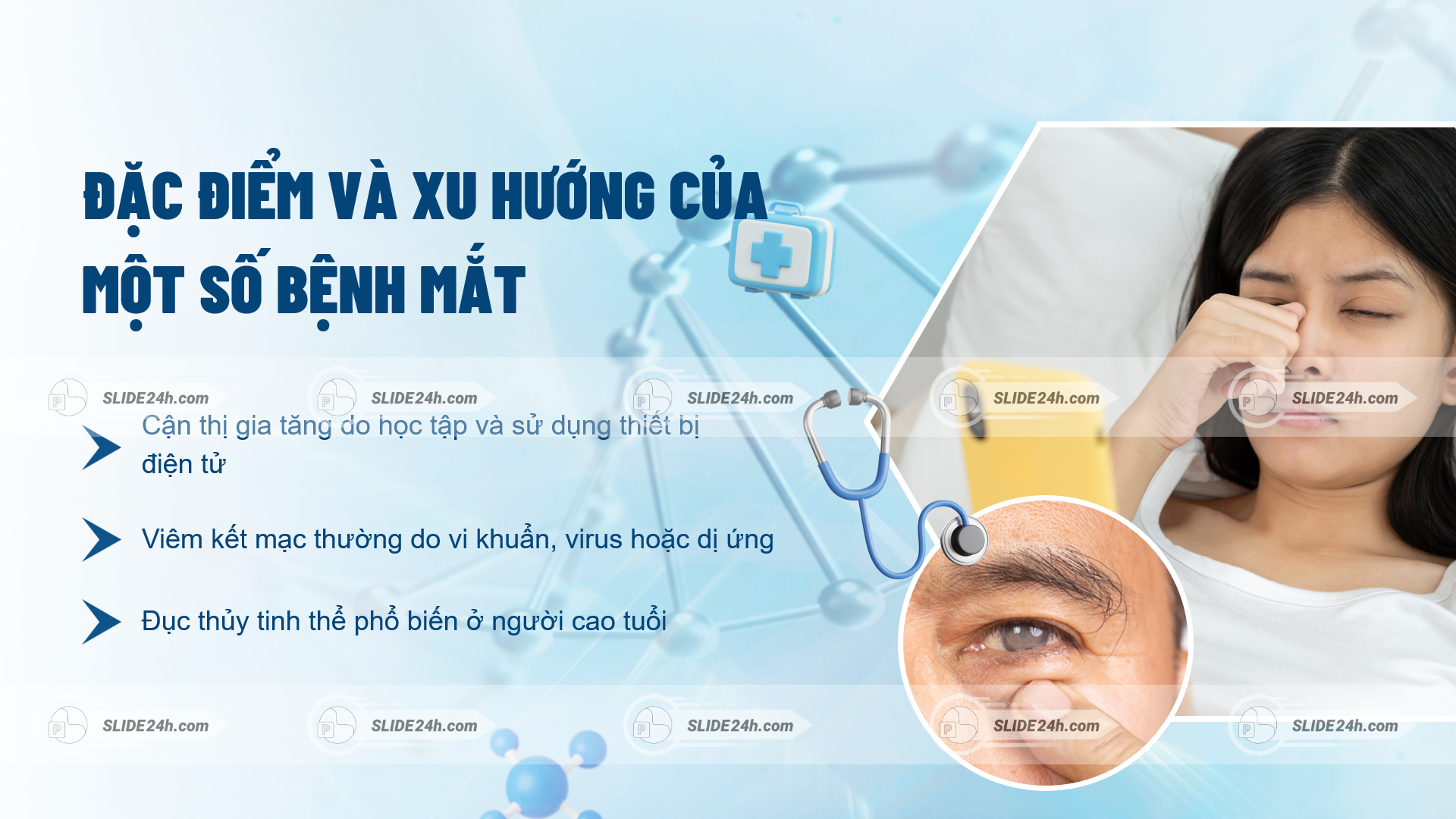 Đặc điểm nhận biết một số bệnh về mắt