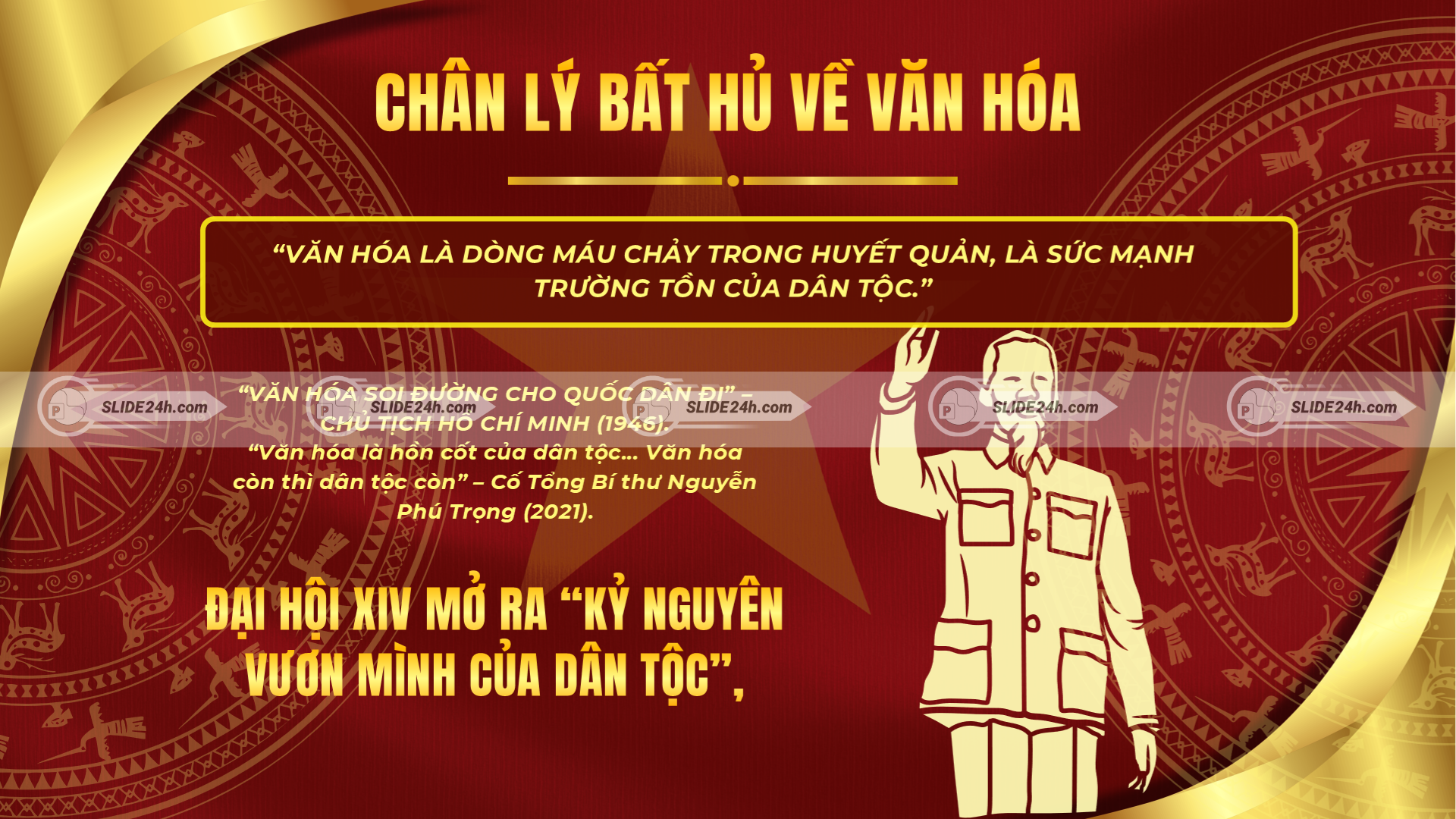 Đại hội XIV và định hướng phát triển từ nền tảng văn hóa.