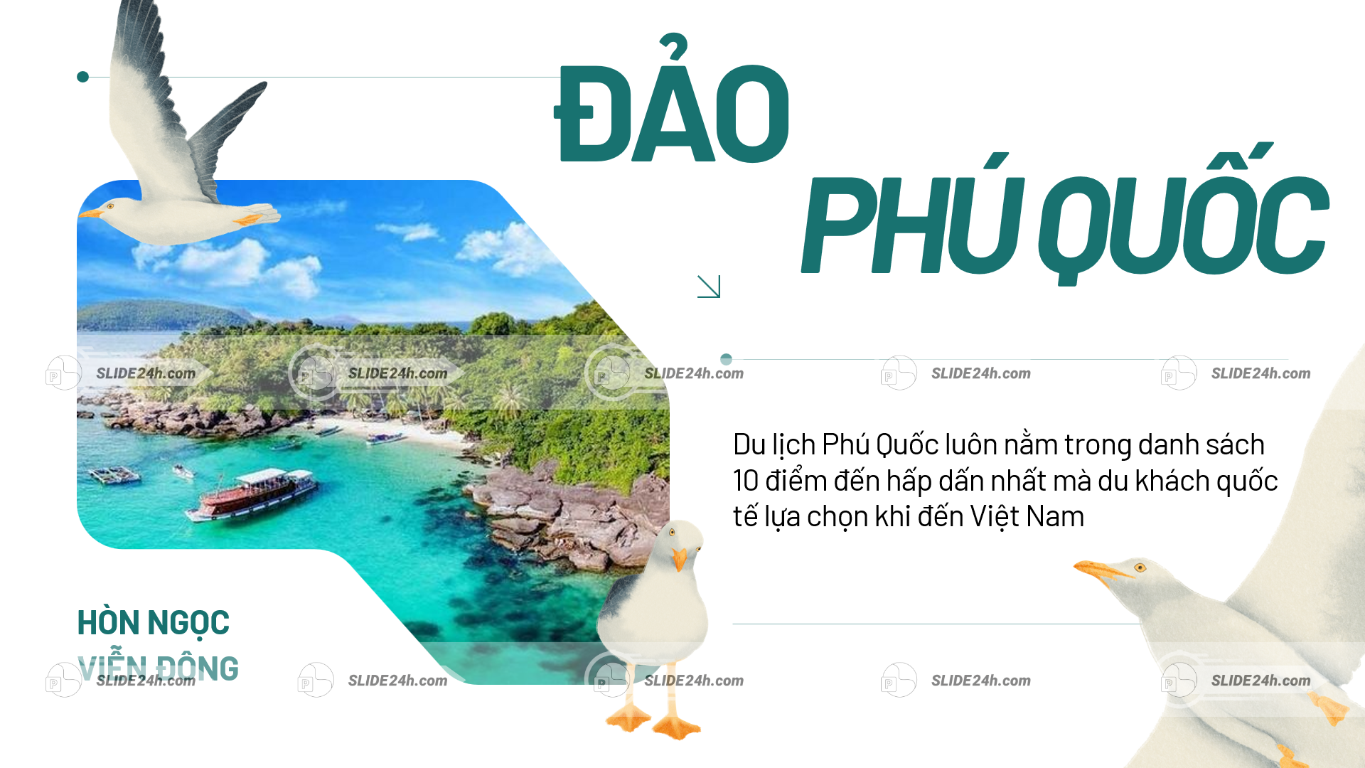 đảo phú quốc với nước biển xanh ngọc thuyền du lịch và cảnh quan thiên nhiên