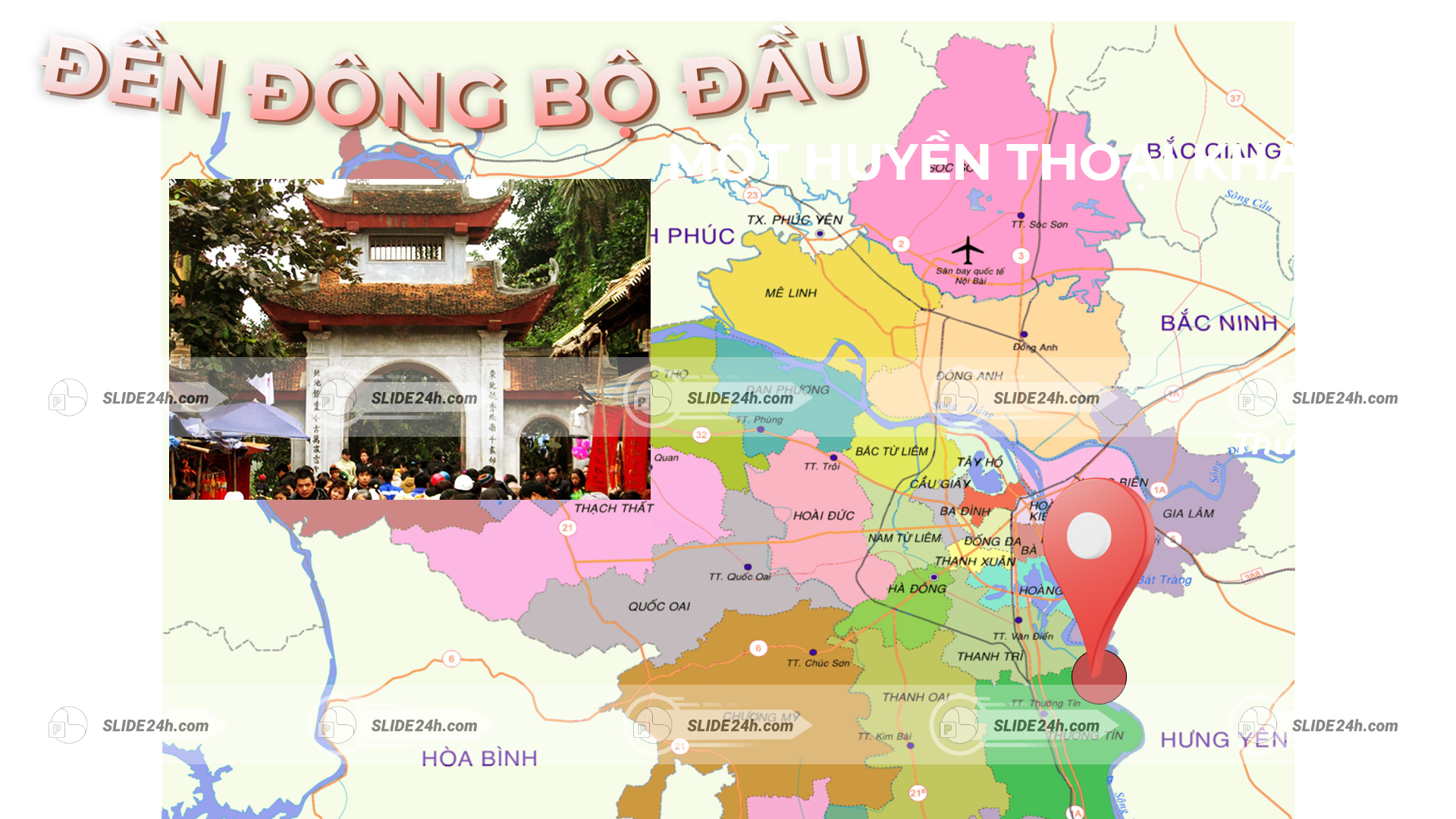 Đền Đông Bộ địa danh đáng chú ý trong Thánh Gióng.
