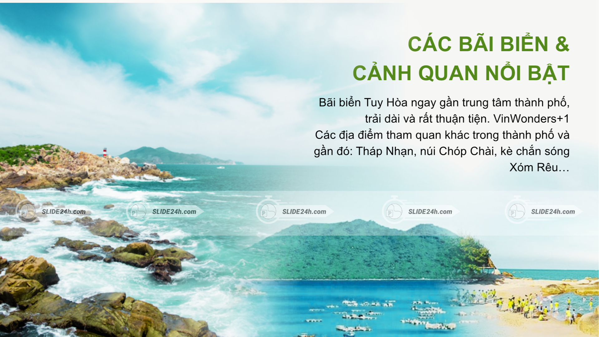 địa điểm tham quan tại thành phố Tuy Hòa