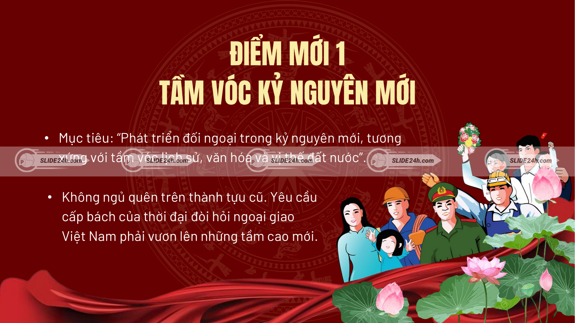 Điểm mới tầm vóc kỷ nguyên mới trong đối ngoại Đại hội Đảng XIV.