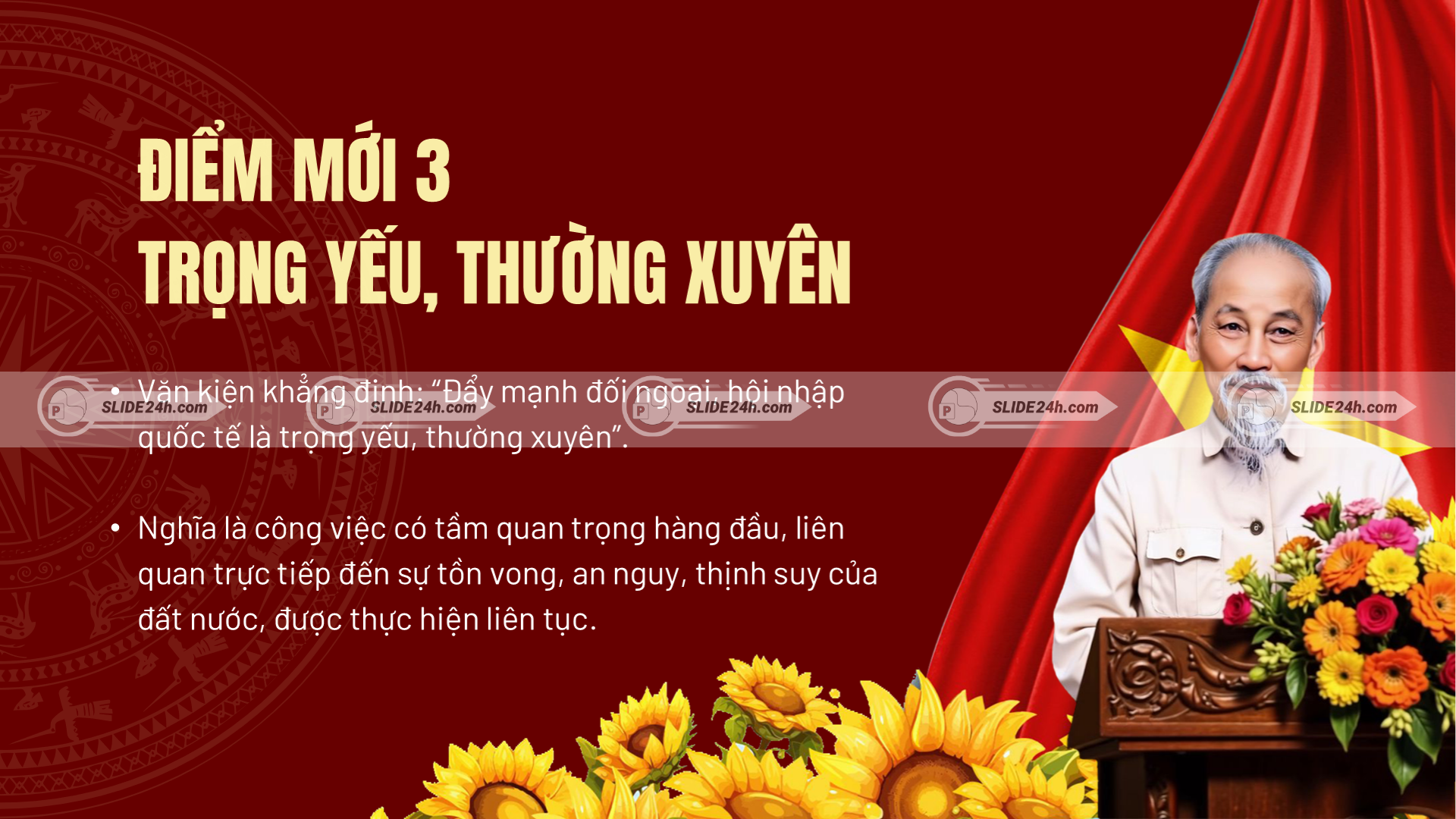 Điểm mới trọng yếu thường xuyên về đối ngoại và hội nhập quốc tế Đại hội Đảng XIV.