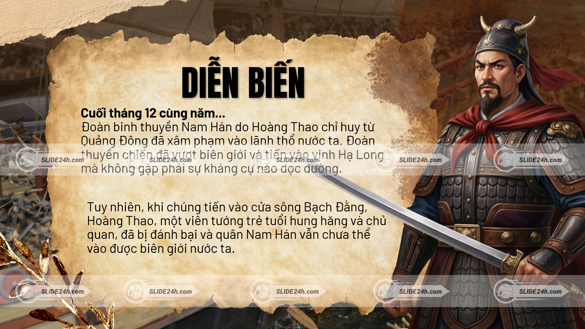 Diễn biến trận Bạch Đằng năm 938