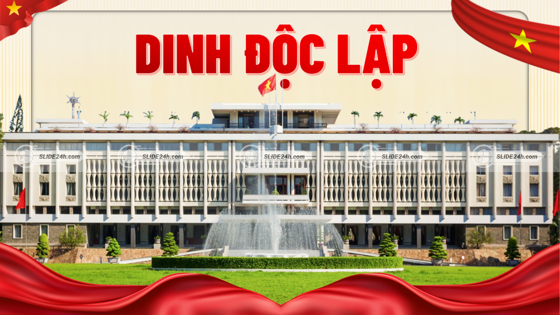 Dinh Độc Lập là biểu tượng lịch sử và kiến trúc tiêu biểu của Việt Nam.