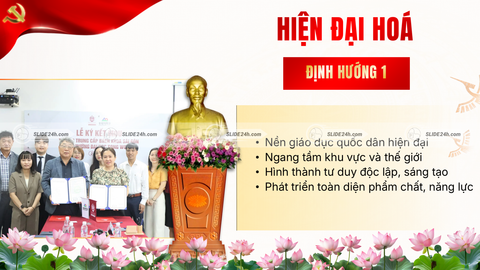 Định hướng hiện đại hóa giáo dục quốc dân trong giai đoạn mới