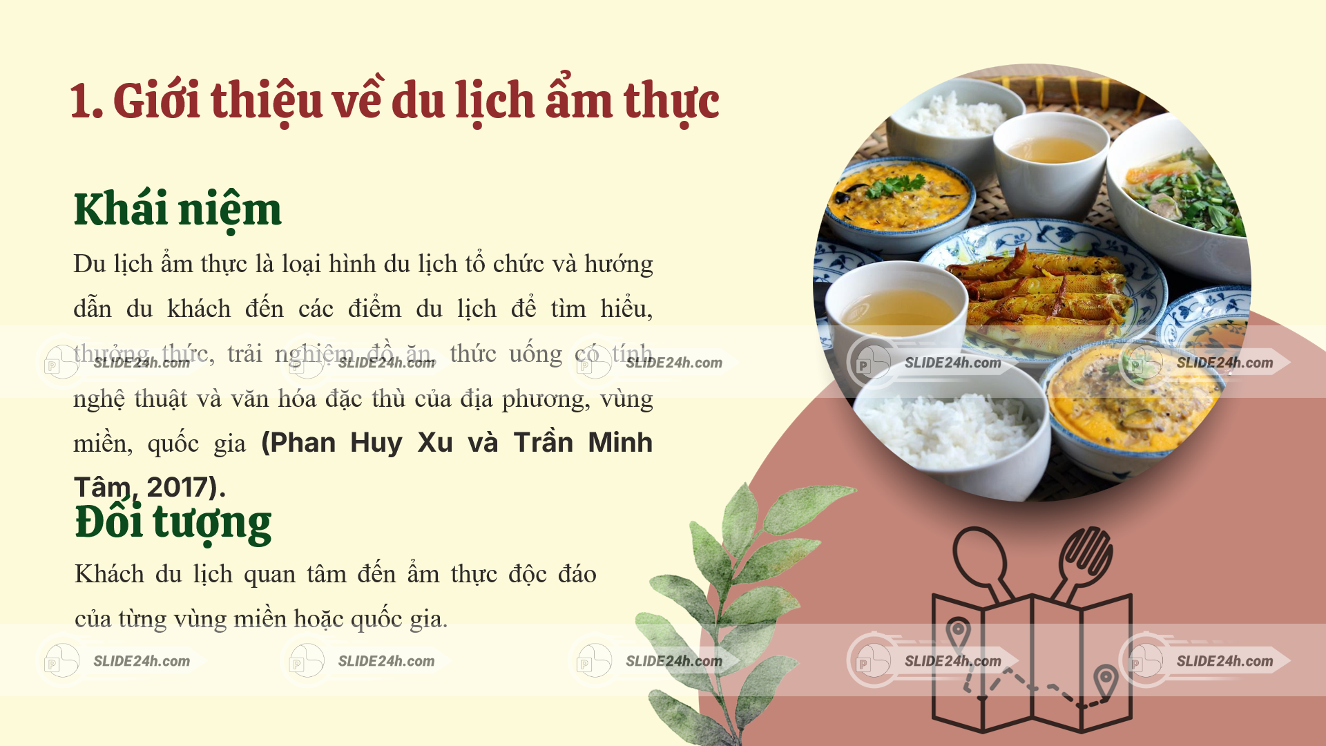 Định nghĩa và đối tượng của du lịch ẩm thực