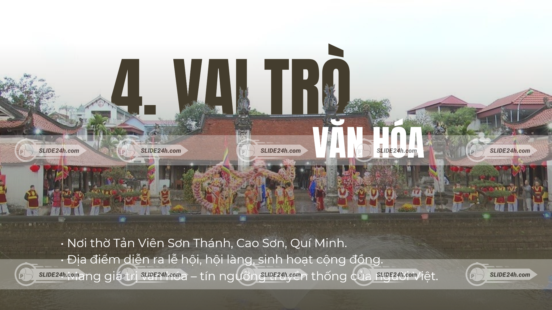 Đình Tây Đằng với giá trị văn hóa, di sản và tín ngưỡng.